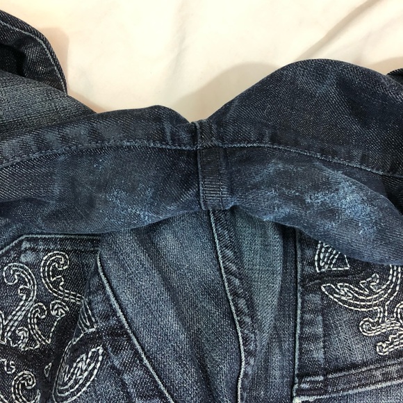 AG for Nordstrom Darkwash Flare Size 8 - Picture 3 of 3